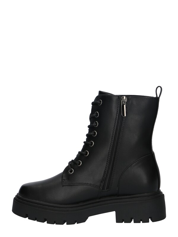ABOUT YOU Stivaletto Stringato 'Delia' In Nero