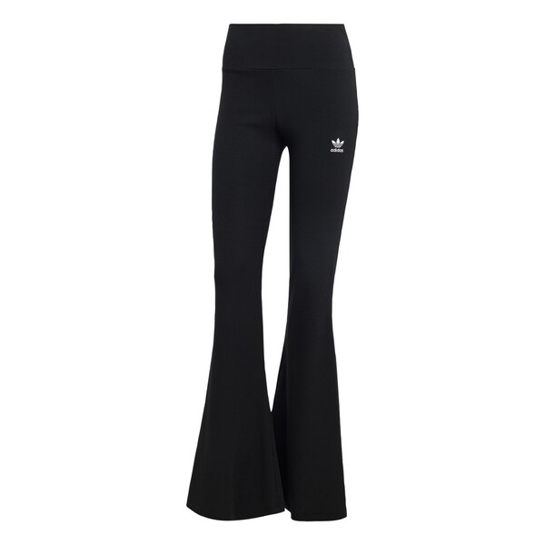 ADIDAS ORIGINALS Flared Leggings 'Essentials' in Nero