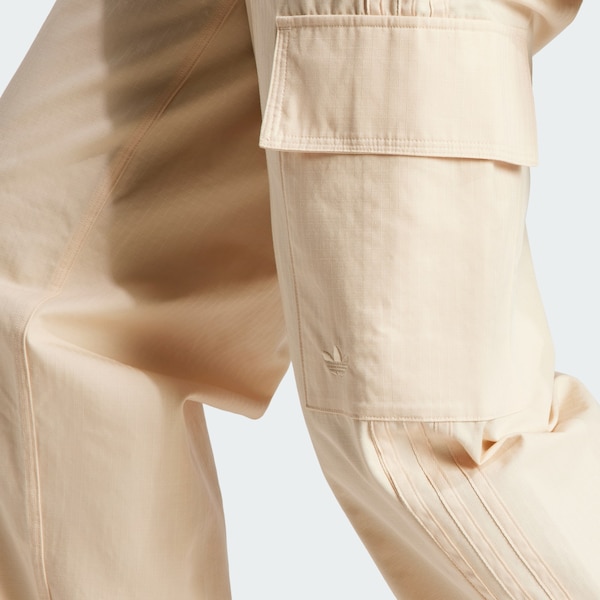 ADIDAS ORIGINALS Loosefit Pantaloni Cargo 'Premium Essentials' In Beige Chiaro