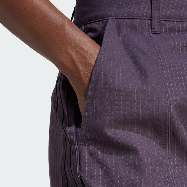 ADIDAS ORIGINALS Loosefit Pantaloni Cargo 'Premium Essentials' In Melanzana