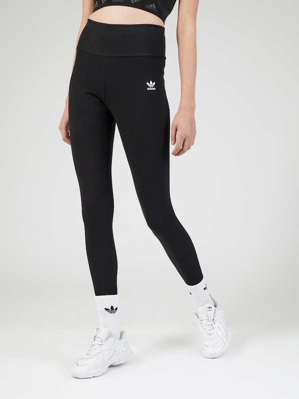 ADIDAS ORIGINALS Skinny Leggings 'ESS' In Nero
