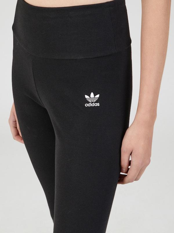 ADIDAS ORIGINALS Skinny Leggings 'ESS' In Nero
