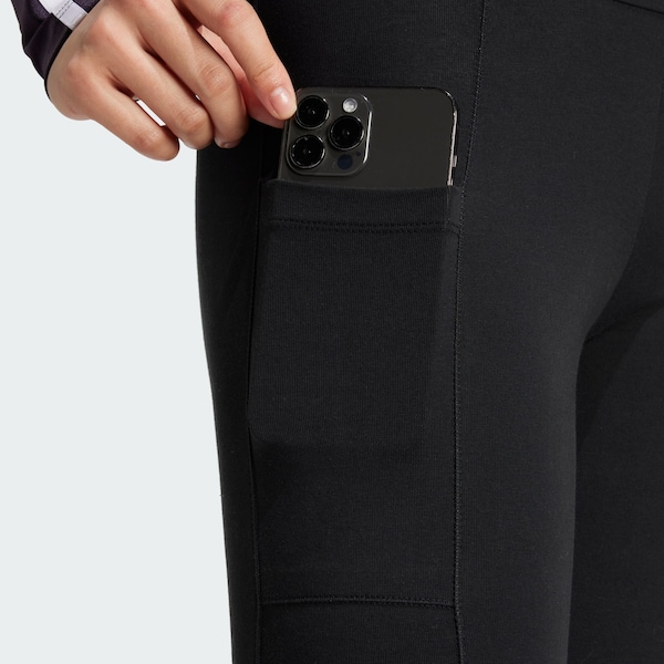 ADIDAS ORIGINALS Skinny Leggings 'Essentials' In Nero