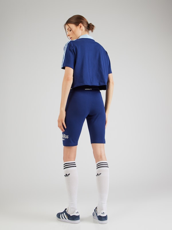 ADIDAS ORIGINALS Skinny Leggings In Blu Scuro