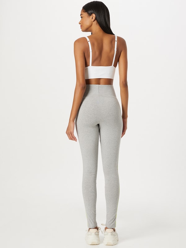 ADIDAS ORIGINALS Skinny Leggings In Grigio Chiaro Grigio Sfumato
