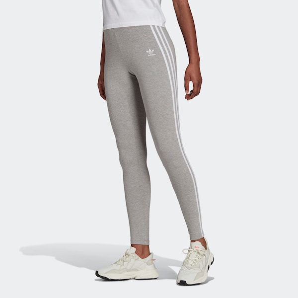 ADIDAS ORIGINALS Skinny Leggings In Grigio Sfumato