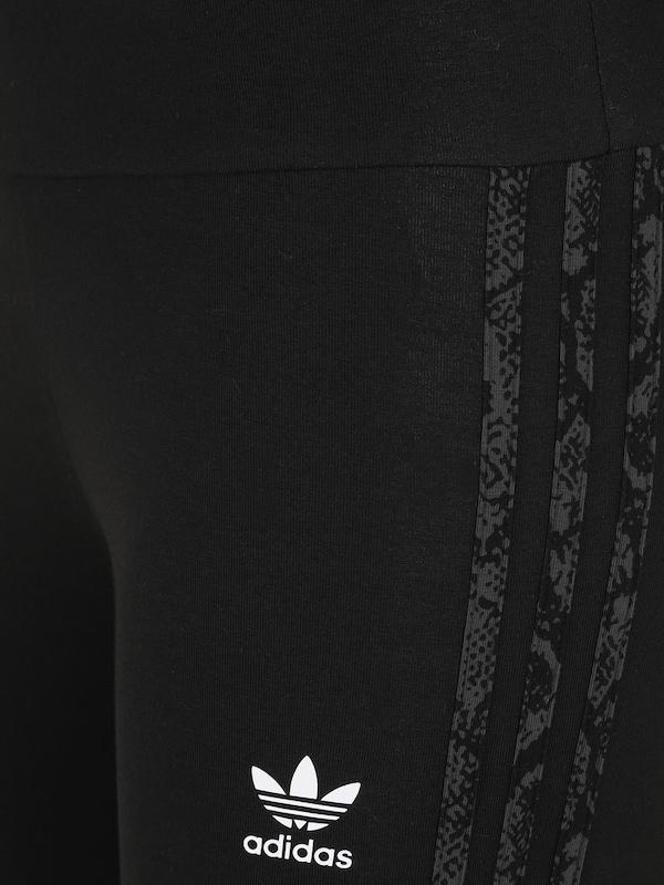 ADIDAS ORIGINALS Skinny Leggings 'SNAKE' In Nero