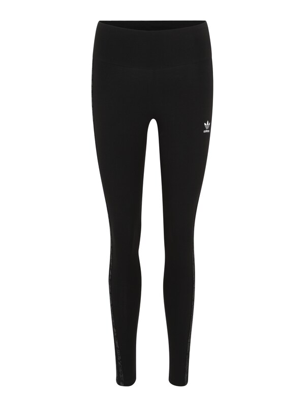 ADIDAS ORIGINALS Skinny Leggings 'SNAKE' in Nero