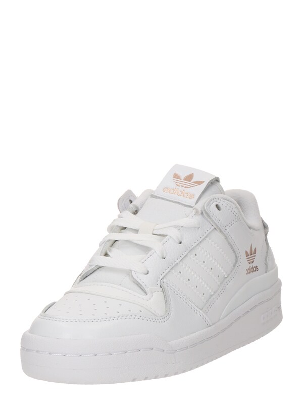 ADIDAS ORIGINALS Sneaker bassa 'FORUM' in Bianco