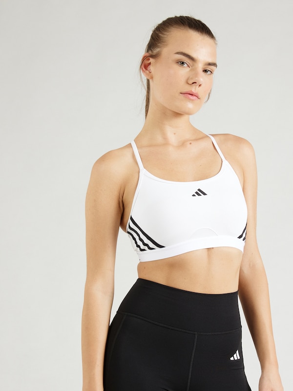 ADIDAS PERFORMANCE Bustino Reggiseno Sportivo 'AERCT' In Bianco