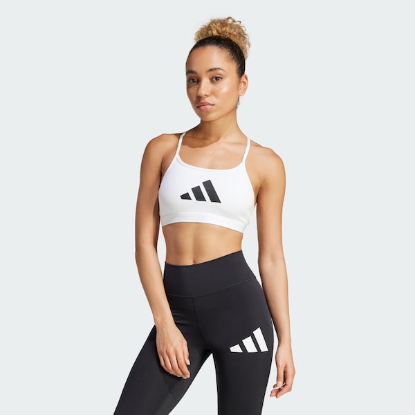 ADIDAS PERFORMANCE Bustino Reggiseno Sportivo 'Aeroreact' In Bianco