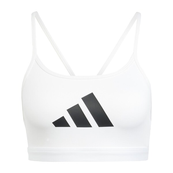 ADIDAS PERFORMANCE Bustino Reggiseno sportivo 'Aeroreact' in Bianco
