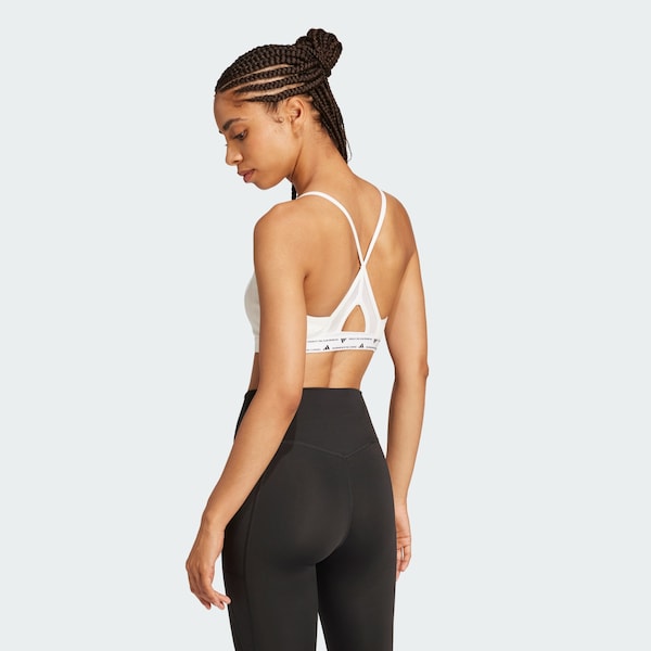 ADIDAS PERFORMANCE Bustino Reggiseno Sportivo 'Aeroreact' In Bianco