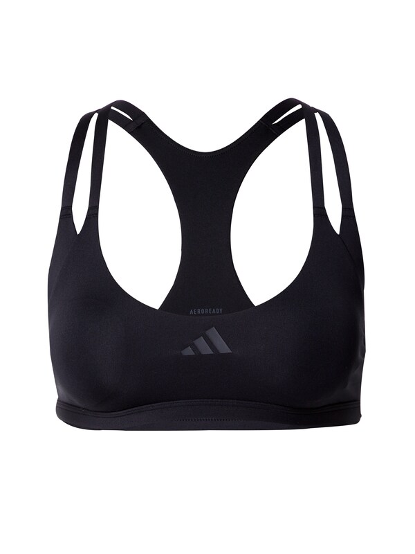 ADIDAS PERFORMANCE Bustino Reggiseno sportivo 'Aeroimpact Luxe' in Nero