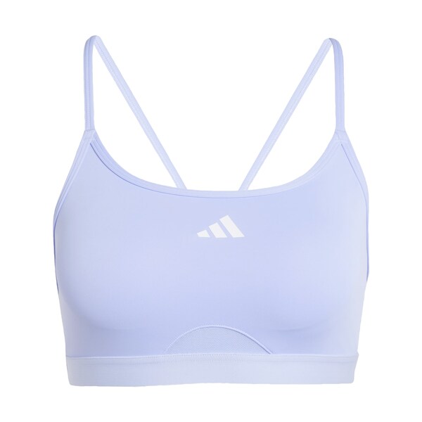 ADIDAS PERFORMANCE Bustino Reggiseno Sportivo 'Aeroreact' In Lilla Pastello