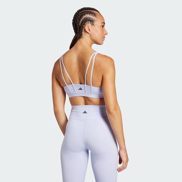ADIDAS PERFORMANCE Bustino Reggiseno Sportivo 'All Me Essentials' In Lilla Pastello