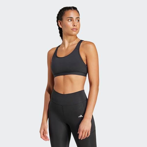ADIDAS PERFORMANCE Bustino Reggiseno Sportivo 'All Me Essentials' In Nero