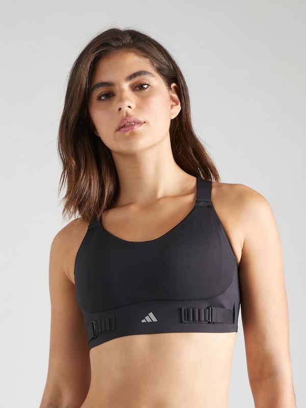 ADIDAS PERFORMANCE Bustino Reggiseno Sportivo 'FastImpact Luxe' In Nero