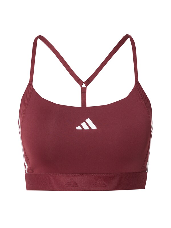 ADIDAS PERFORMANCE Bustino Reggiseno sportivo 'HYGLM' in Rosso Carminio