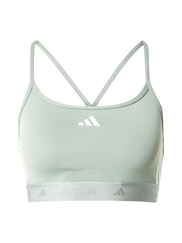 ADIDAS PERFORMANCE Bustino Reggiseno Sportivo 'Hyperglam' In Verde Pastello