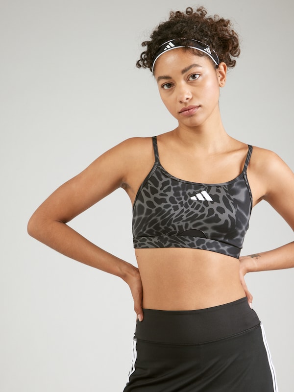 ADIDAS PERFORMANCE Bustino Reggiseno Sportivo In Nero