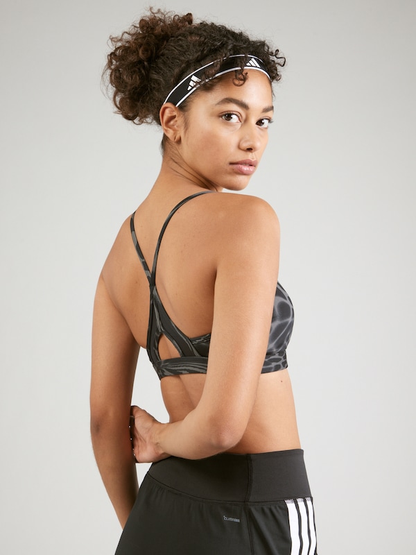 ADIDAS PERFORMANCE Bustino Reggiseno Sportivo In Nero