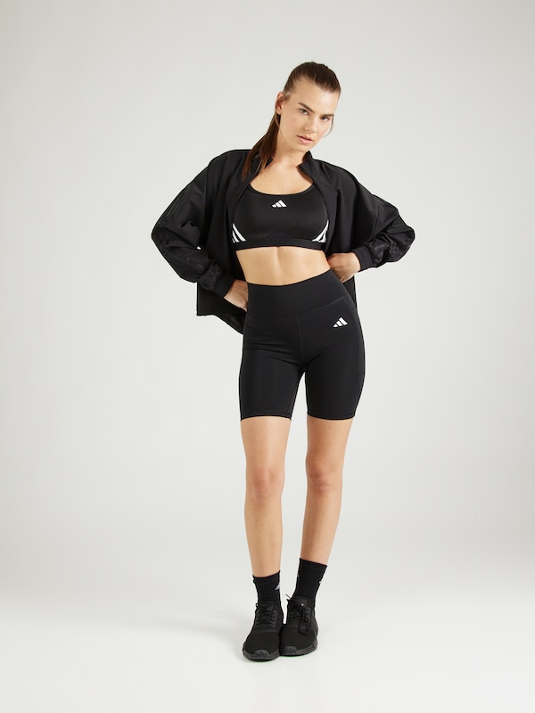ADIDAS PERFORMANCE Bustino Reggiseno Sportivo In Nero