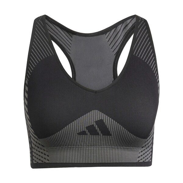 ADIDAS PERFORMANCE Bustino Reggiseno sportivo in Nero
