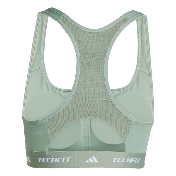 ADIDAS PERFORMANCE Bustino Reggiseno Sportivo In Verde Pastello
