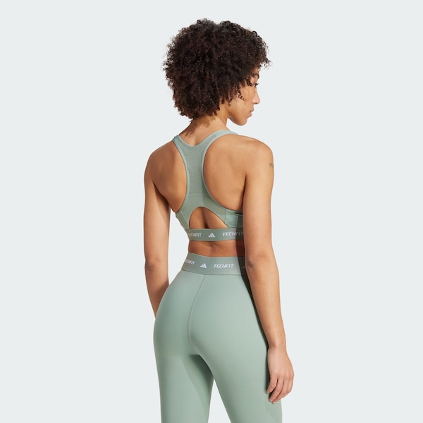 ADIDAS PERFORMANCE Bustino Reggiseno Sportivo In Verde Pastello