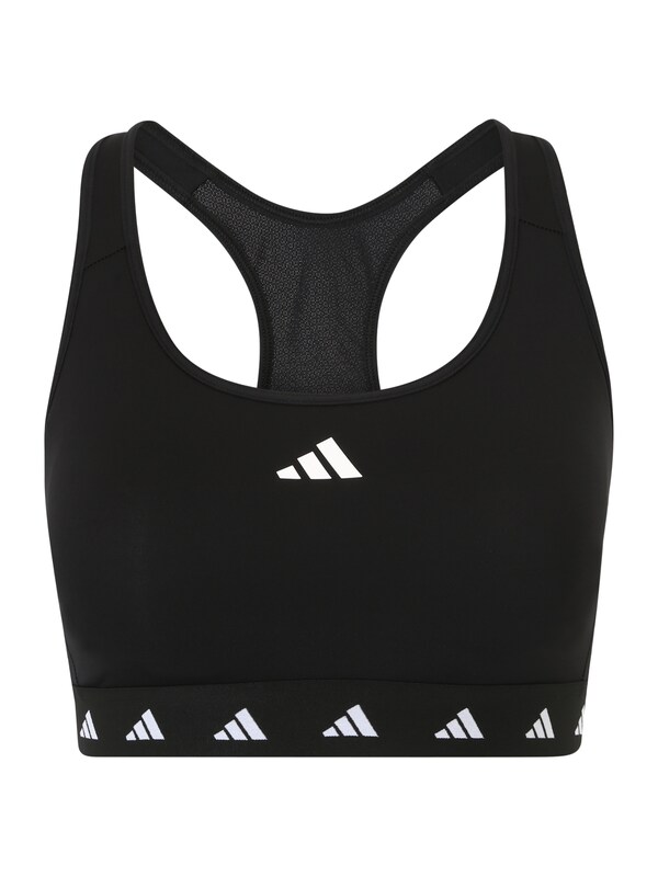 ADIDAS PERFORMANCE Bustino Reggiseno Sportivo 'Powerreact Training Medium-support Techfit' In Nero