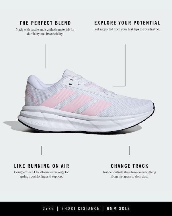 ADIDAS PERFORMANCE Scarpa Da Corsa 'Galaxy 7' In Bianco