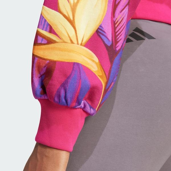 ADIDAS SPORTSWEAR Felpa Sportiva 'adidas X FARM Rio' In Eosina Rosa Scuro