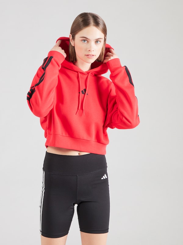 ADIDAS SPORTSWEAR Felpa Sportiva In Rosso Arancione