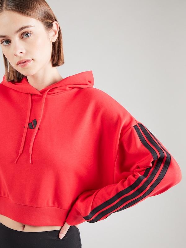 ADIDAS SPORTSWEAR Felpa Sportiva In Rosso Arancione