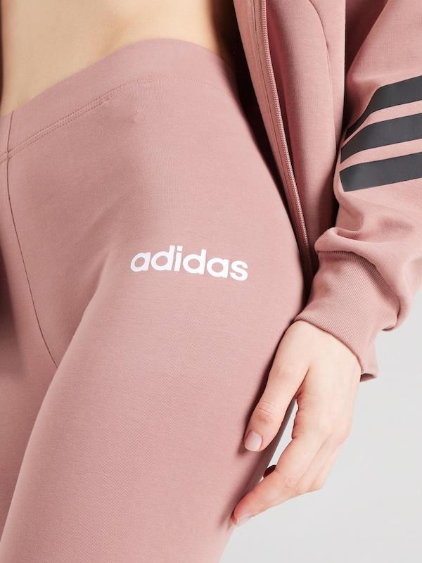 ADIDAS SPORTSWEAR Skinny Pantaloni Sportivi 'Essentials' In Pitaya