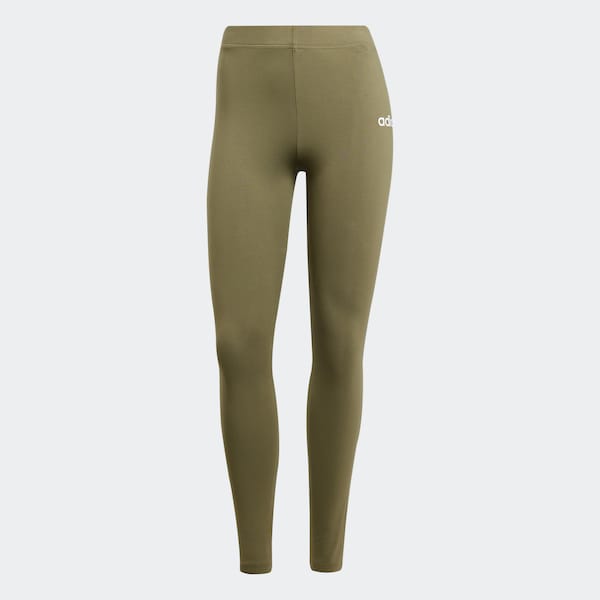 ADIDAS SPORTSWEAR Skinny Pantaloni sportivi 'Essentials' in Oliva