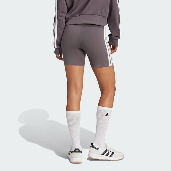 ADIDAS SPORTSWEAR Skinny Pantaloni Sportivi 'Essentials' In Grafite