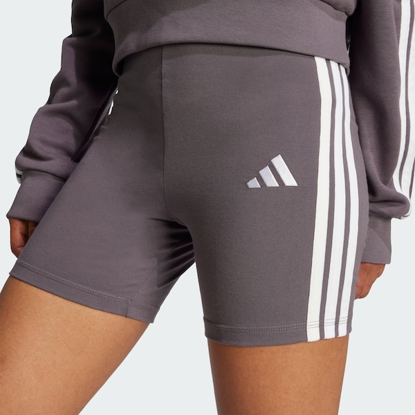 ADIDAS SPORTSWEAR Skinny Pantaloni Sportivi 'Essentials' In Grafite