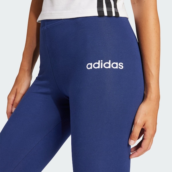 ADIDAS SPORTSWEAR Skinny Pantaloni Sportivi 'Essentials' In Blu Scuro
