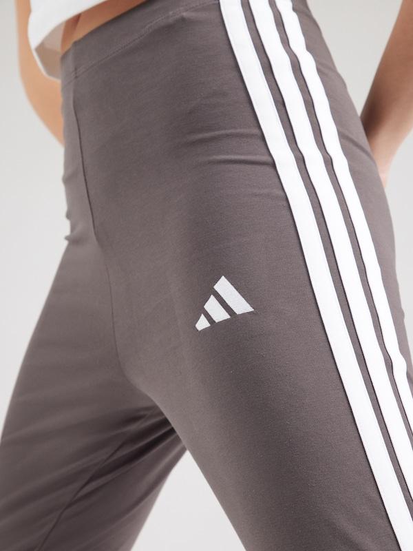 ADIDAS SPORTSWEAR Skinny Pantaloni Sportivi 'Essentials' In Grigio Scuro