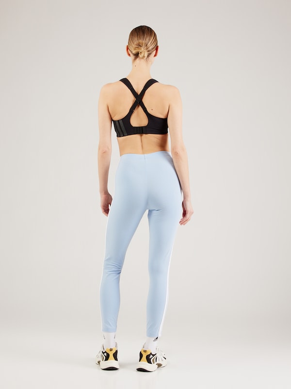 ADIDAS SPORTSWEAR Skinny Pantaloni Sportivi 'Essentials' In Blu Chiaro