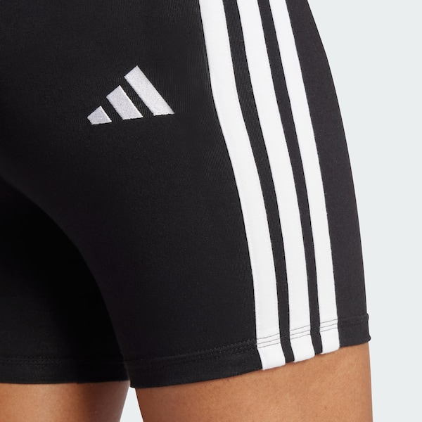 ADIDAS SPORTSWEAR Skinny Pantaloni Sportivi 'Essentials' In Nero