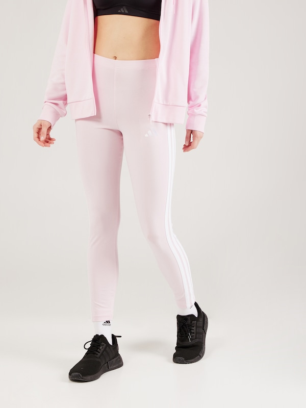 ADIDAS SPORTSWEAR Skinny Pantaloni Sportivi 'Essentials' In Rosa