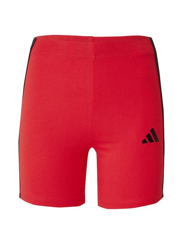 ADIDAS SPORTSWEAR Skinny Pantaloni sportivi 'Essentials' in Rosso