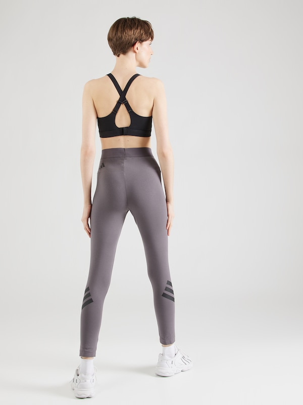 ADIDAS SPORTSWEAR Skinny Pantaloni Sportivi 'Future Icons' In Color Fango