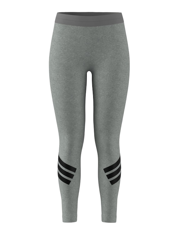 ADIDAS SPORTSWEAR Skinny Pantaloni sportivi 'Future Icons' in Grigio