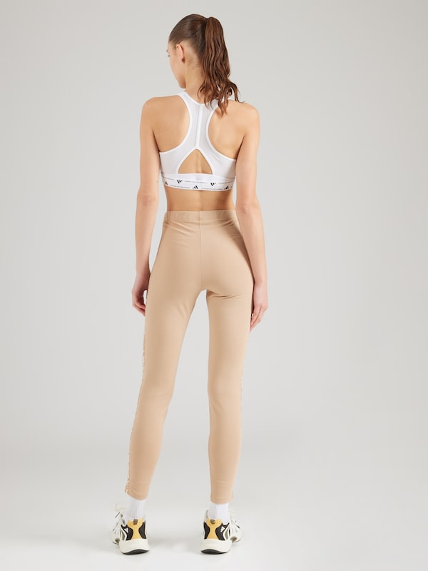 ADIDAS SPORTSWEAR Skinny Pantaloni Sportivi In Sabbia