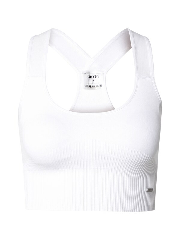 Aim'n Bustino Reggiseno sportivo in Bianco