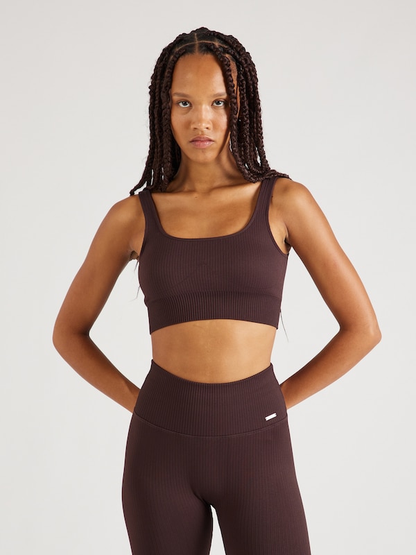 Aim'n Bustino Reggiseno Sportivo In Cioccolato